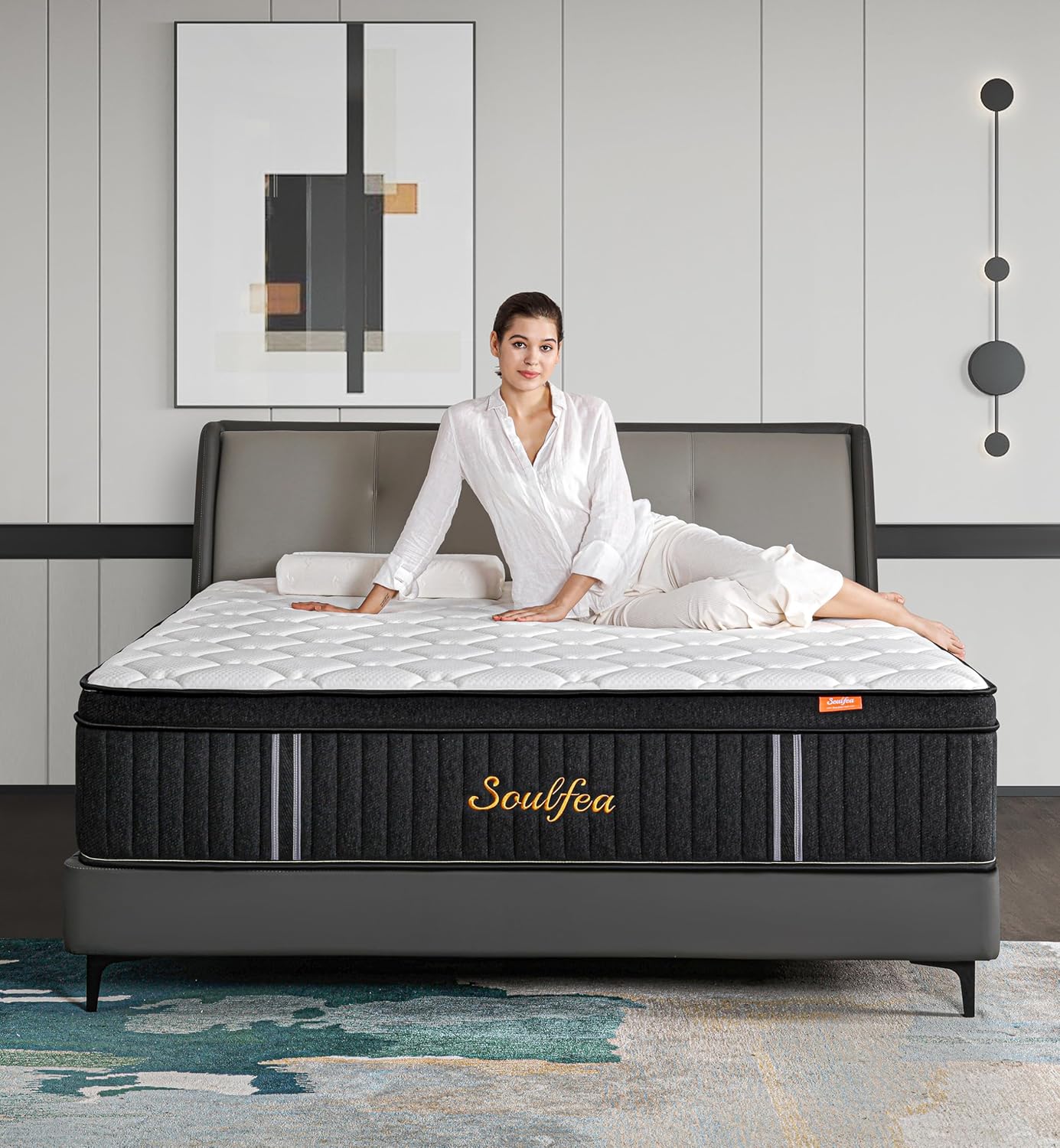 Memory Foam Mattress In A Box Queen - Materasso Queen Materassi Queen Size da