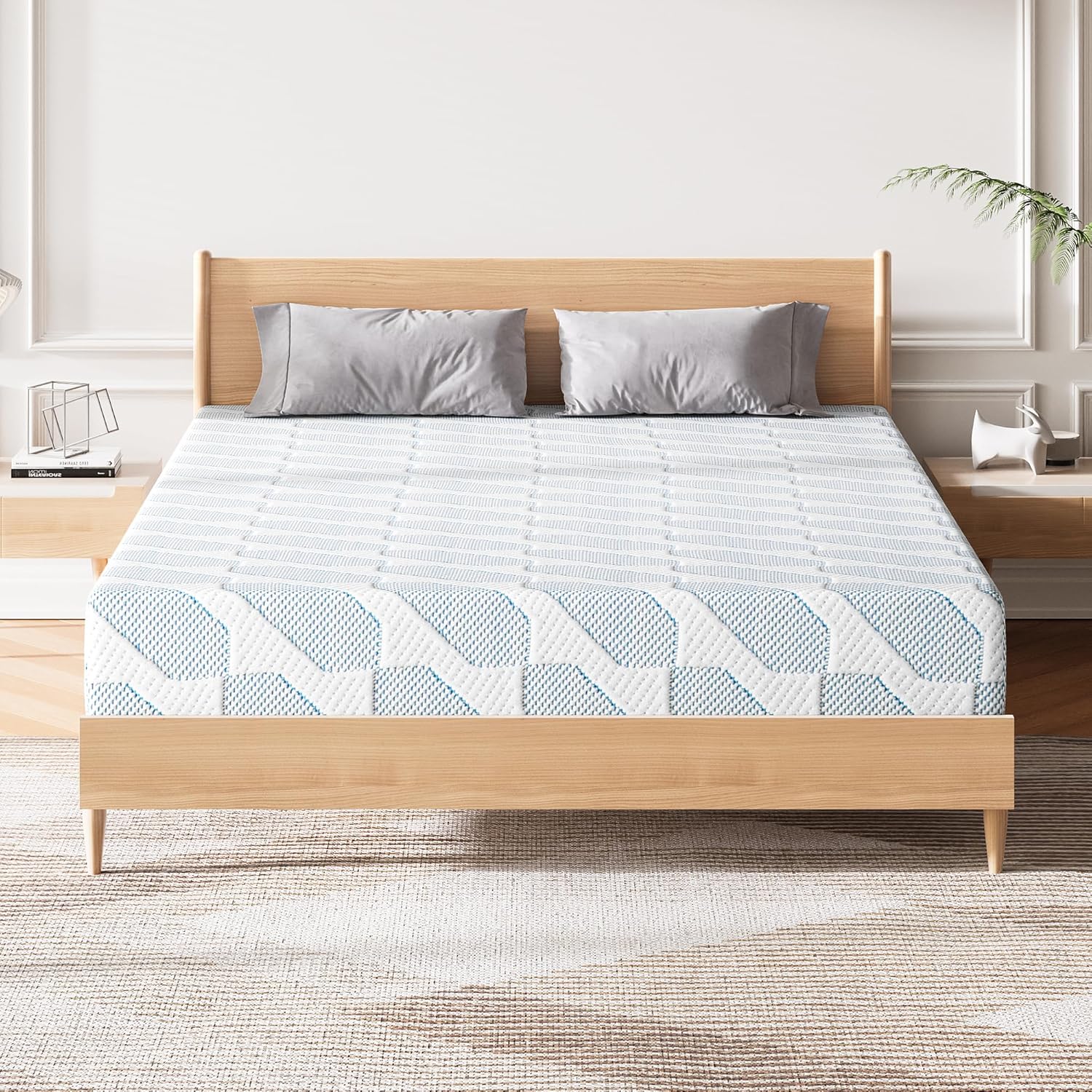Memory Foam Mattress In A Box Queen - Materasso Queen Size Materasso in memory