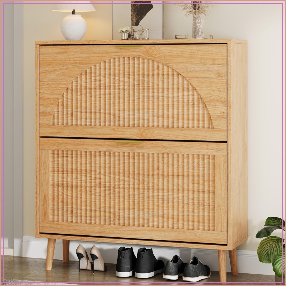 Shoe Rack Cabinet Narrow Entryway - Armadio porta scarpe con cassetti a