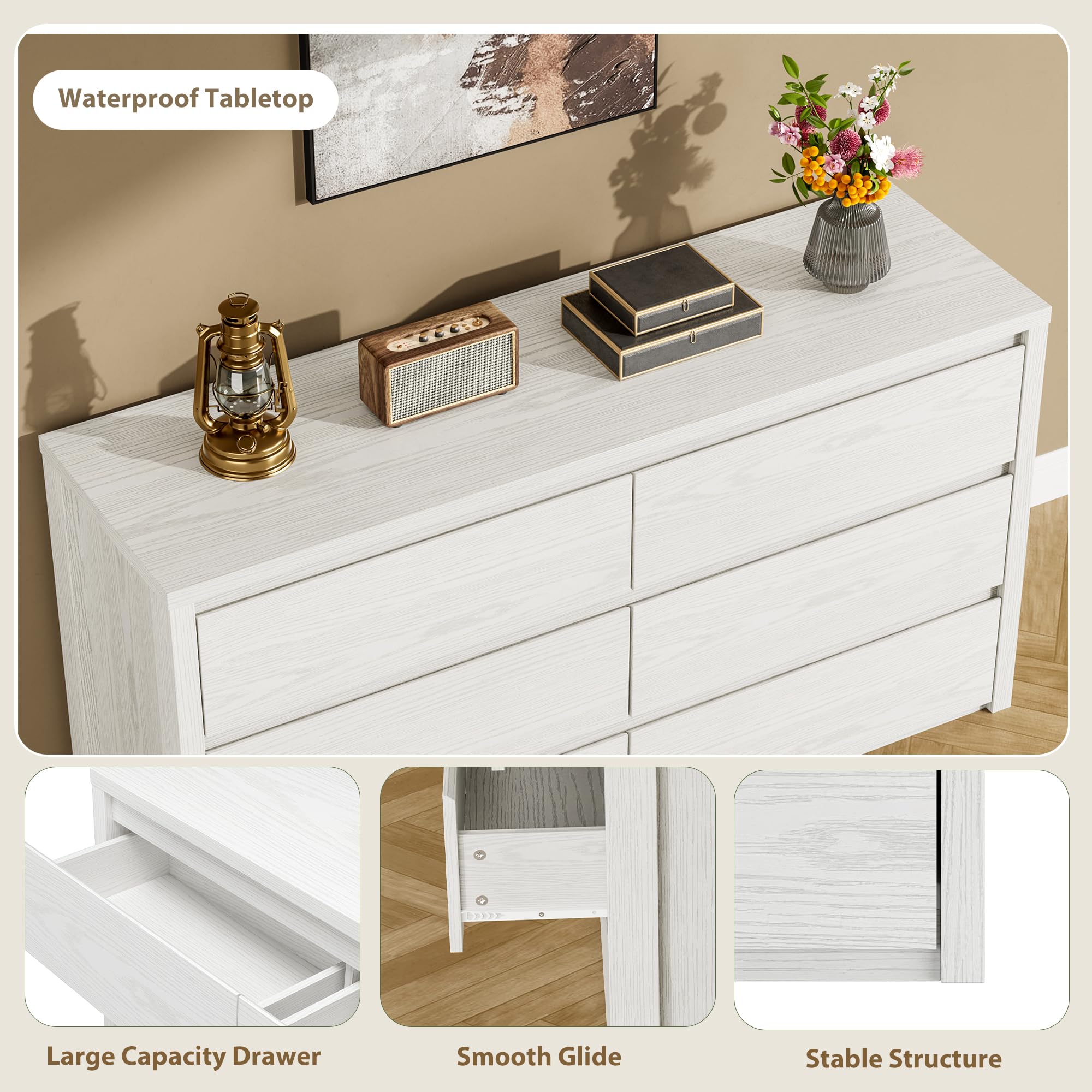 Comò moderno con 6 cassetti pe - Bedroom Furniture recensione e prezzo