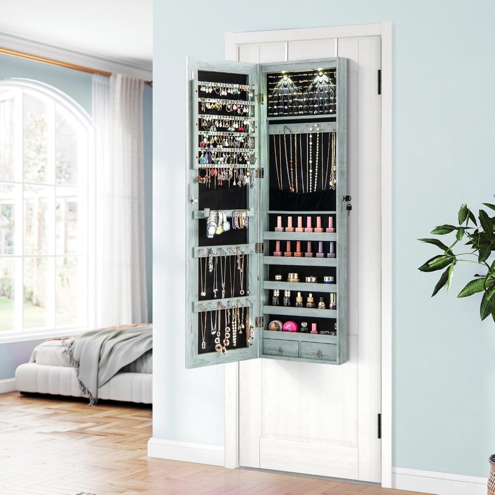 Armadio per Gioielli da Parete - Full Length Mirror Jewelry Armoire recensione e prezzo