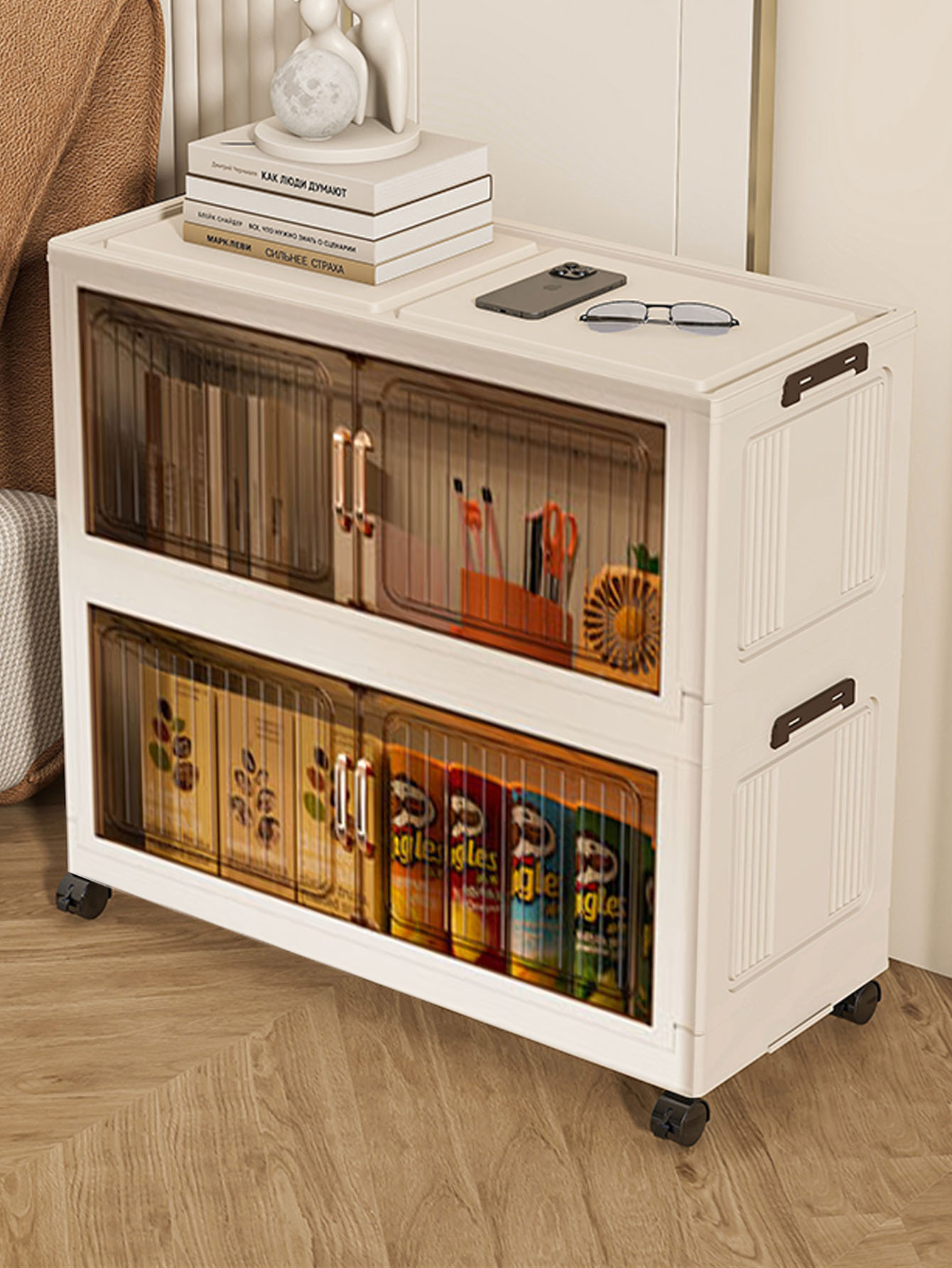 Mobiletto pieghevole con ruote - Storage recensione e prezzo