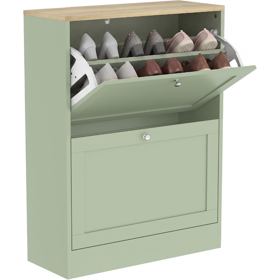 Mobiletto porta scarpe per l'i - Shoe Rack Cabinet Narrow Entryway recensione e prezzo