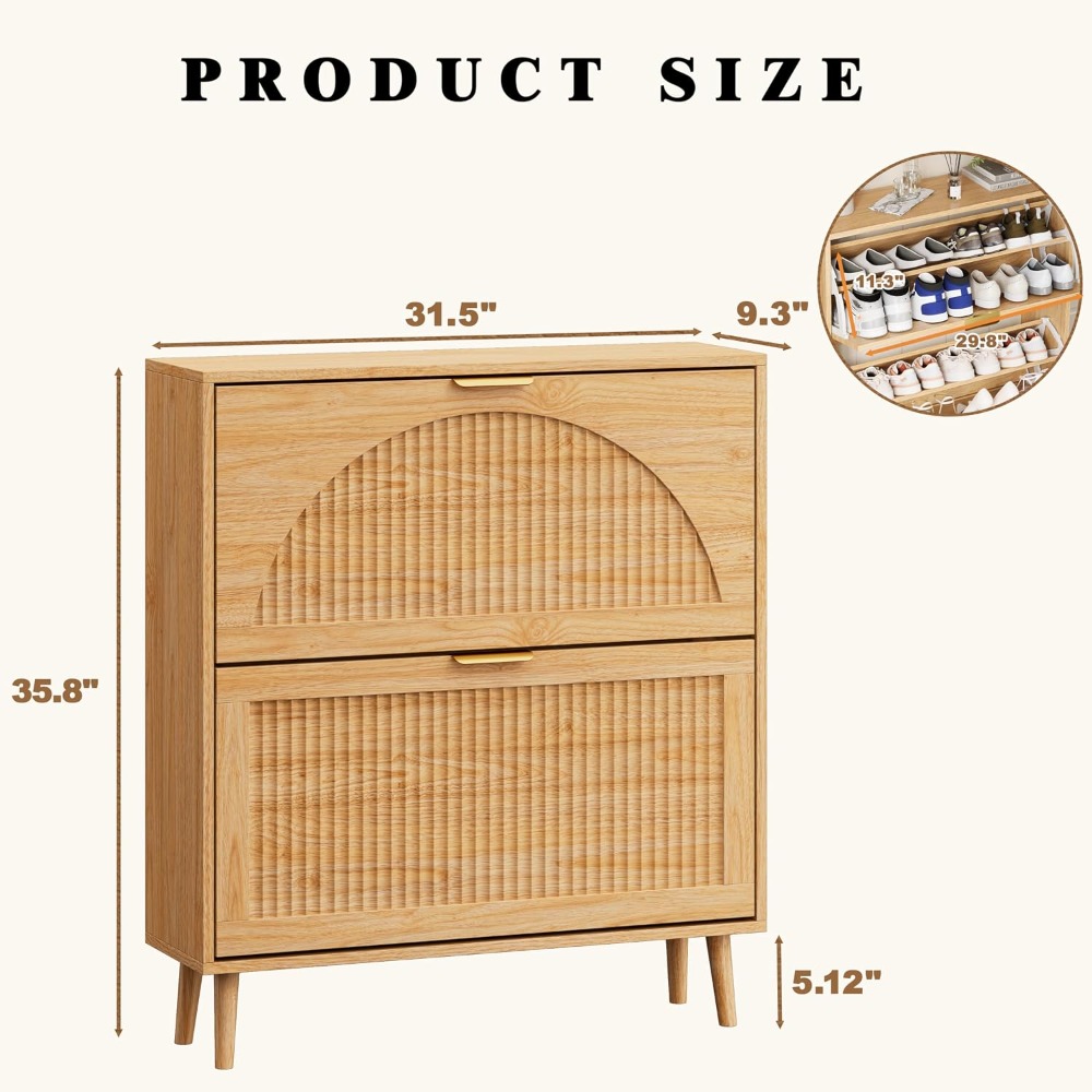 Armadio porta scarpe con casse - Shoe Rack Cabinet Narrow Entryway recensione e prezzo
